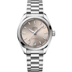 Omega Women Wrist Watches Omega Seamaster Aqua Terra 34mm Ivory Case