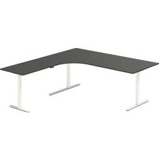 Møbler Ergoff hæve-sænkebord venstrevendt 200x200cm Skrivebord