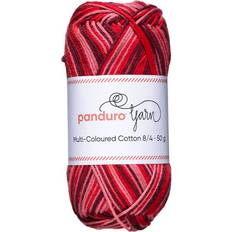 Cotton 8 4 Panduro Cotton 8/4 50 g Rosenblomster