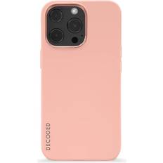 Decoded iPhone 13 Pro Cover Silicone Backcover Peach Pearl