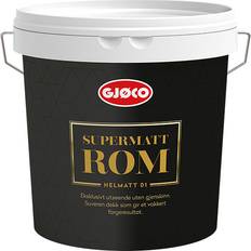 Målarfärg Gjøco Supermatt Rom 01 Vit Marknadens Mattaste och Exklusivaste Väggfärg Väggfärg