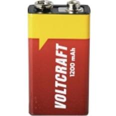 VC-9V-Li-1200mAh 9 V-blokbatteri Lithium 1200 mAh 9 V 1 stk