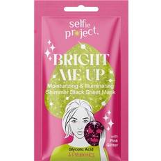 Selfie Project Selfie Project Ansigtspleje Ansigtsmasker Shimmer Sheet Mask Bright Me Up