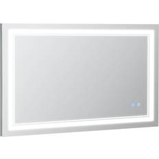 kleankin Badrumsspegel Med LED Belysning 100 x 60 cm