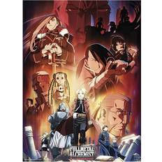 Metall Posters ABYstyle Fullmetal Alchemist Chibi 52x38 Poster