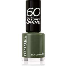 Brown Nail Polishes Rimmel Seconds Super Shine Nail Polish Crazy 8ml