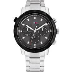 Silver Wrist Watches Tommy Hilfiger Bezel (MWM1792106000)