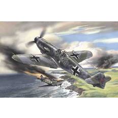 Scale Models & Model Kits ICM 48102 1:48 Messerschmitt Bf 109F2 WWII German Fighter