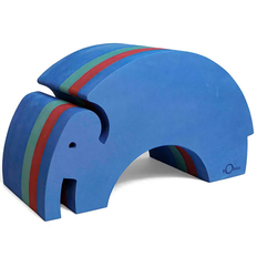 Elefanter Skumformer Bobles Elefant Gym Blue