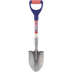 Micro Shovel with Tough Fiberglass Shaft Round