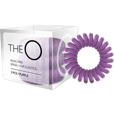 Spiral Hårelastikker 3 stk Purple