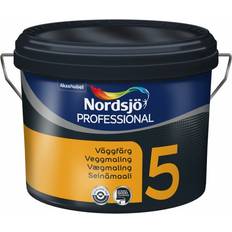 Målarfärg inomhus Nordsjö PROFESSIONAL 5 S0500-N INOMHUS Vit 10L