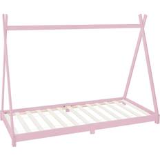 COT TIPI 90 rosa, indisk seng