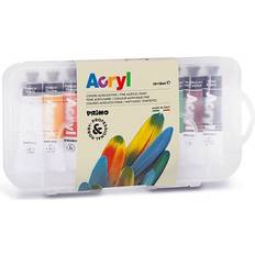 Pitture acriliche Primo Confezione 10 Tubetti in Alluminio 18 ml