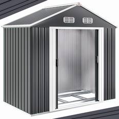 Shed Anthracite Metal 6x4ft