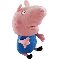 Pigs Dolls & Doll Houses Peppa Pig Peppa Pig 28cm George Soft Puppet Toy