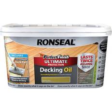 Ronseal Perfect Finish Natural Decking Wood Oil Brown