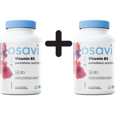 Vitaminer & Kosttilskud Osavi Vitamin B5 Pantothensyre 200 mg 180 Kapsler