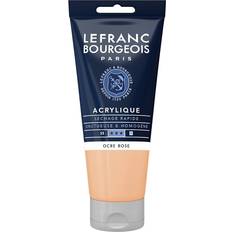 Rose Peintures acryliques Lefranc & Bourgeois acrylique 300412 ocre rose 80 ml