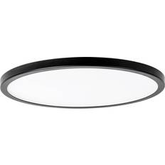 LightMe LED-Lampe GX53 24W CCT 2700/4000K Ø30,2cm schwarz