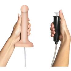 Sexleksaker Strap-on-Me Squirting Cum Semi Realistic Dildo Vanilla S