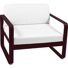 Métal Canapés d'extérieur Fermob Fauteuil Bellevie - Blanc Grisé B9 Cerise Noire Rouge Canapé d'extérieur