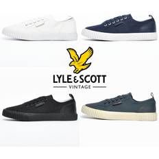 Lyle & Scott Mitchell Dark Navy Sneakers Blå