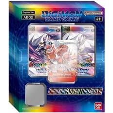 Digimon Card Game AB02 Adventure Box 02 2 Booster packs, 1 Figure & 1 Promo Card