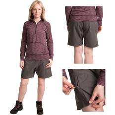 Brown Shorts Trespass Womens Cargo Shorts Hiking Elinda Brown