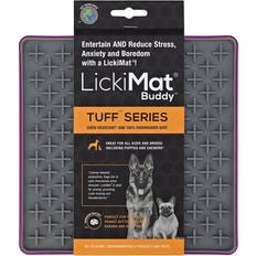 LickiMat Mascotas LickiMat Buddy Tuff Alfombrilla De Lamer Para Perros y Gatos Morado