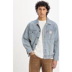 Levi's Striped Denim Trucker Jacket