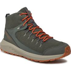 Herr - Koppar Skor Columbia Trailstorm Mid Waterproof Omni Heat Vandringsskor Herr Gravel Warm Copper