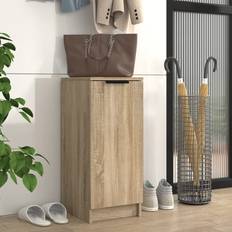 vidaXL Sonoma Oak Cabinet 30 x 35 x 70 cm Shoe Rack