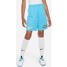 Gul - Unisex Shorts Nike Kylian Mbappé Dri-FIT Short, træningsshorts, junior Baltic Blue/white