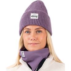 Eivy Dam påsk ribbad ull beanie-mössa, Djup lila, En