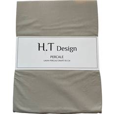 HT Design Dra-På Percale Underlakan Beige