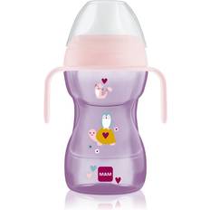 Mam Gobelets anti-fuite Mam Fun to Drink Cup tasse d’apprentissage Pink 270 ml