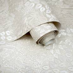 Wallpapers Holden Decor Opus Majella Taupe Woodland Embossed Wallpaper