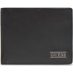 Guess Genuine Leather Wallet - Black