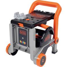 Black & decker multi Smoby Black Decker 3-in-1 Multi-Werkbank mit Werkzeugkoffer kleine Werkbank, mobiler Trolley, praktische Schubkarre, mit viel Zubhör, für Kinder ab 3 Jahren