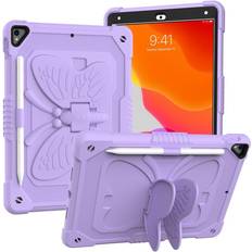 MAULUND iPad 10.2" 2021 2019 Børne cover Butterfly Kickstand Cover
