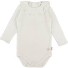 Lillelam Wool Body Ruffle Collar - White