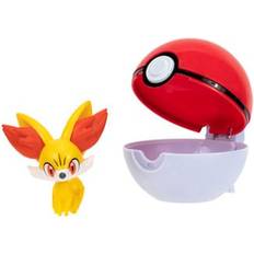 PokÃ©mons Fidgetleker Pokémon PKW3132 Clip'n'Go Balls Fynx & offizieller mit 5cm Figur