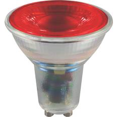 Green Light Bulbs Crompton LED Coloured GU10 4.5w Red