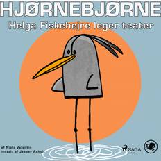 Hjørnebjørne 44 Helga Fiskehejre leger teater Niels Valentin 9788726635430