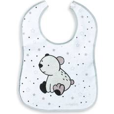 Bomuld Hagesmække BabyOno Be Active I Can Almost Feed Myself hagesmæk Grey 9 m 1 stk