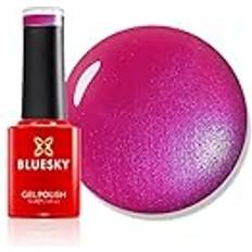 Bluesky Nagelprodukter Bluesky gel nagellack, Tutti Fruitti, mini, rosa, magenta, under UV