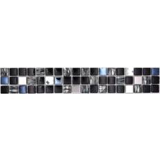 Mosaik wandbordüre borde bordüre glasmosaik stahl