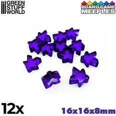 Green Stuff World Green Stuff World: Board Game Meeples Purple