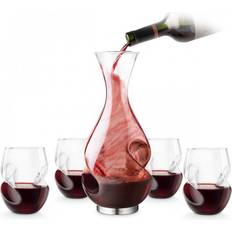 Wine Carafes on sale Final Touch Conundrum Red Wine Carafe